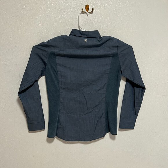 Kuhl Shirt Long Sleeve Button Up Casual Outdoor Hiking Women's Top Size Medium - Picture 7 of 7